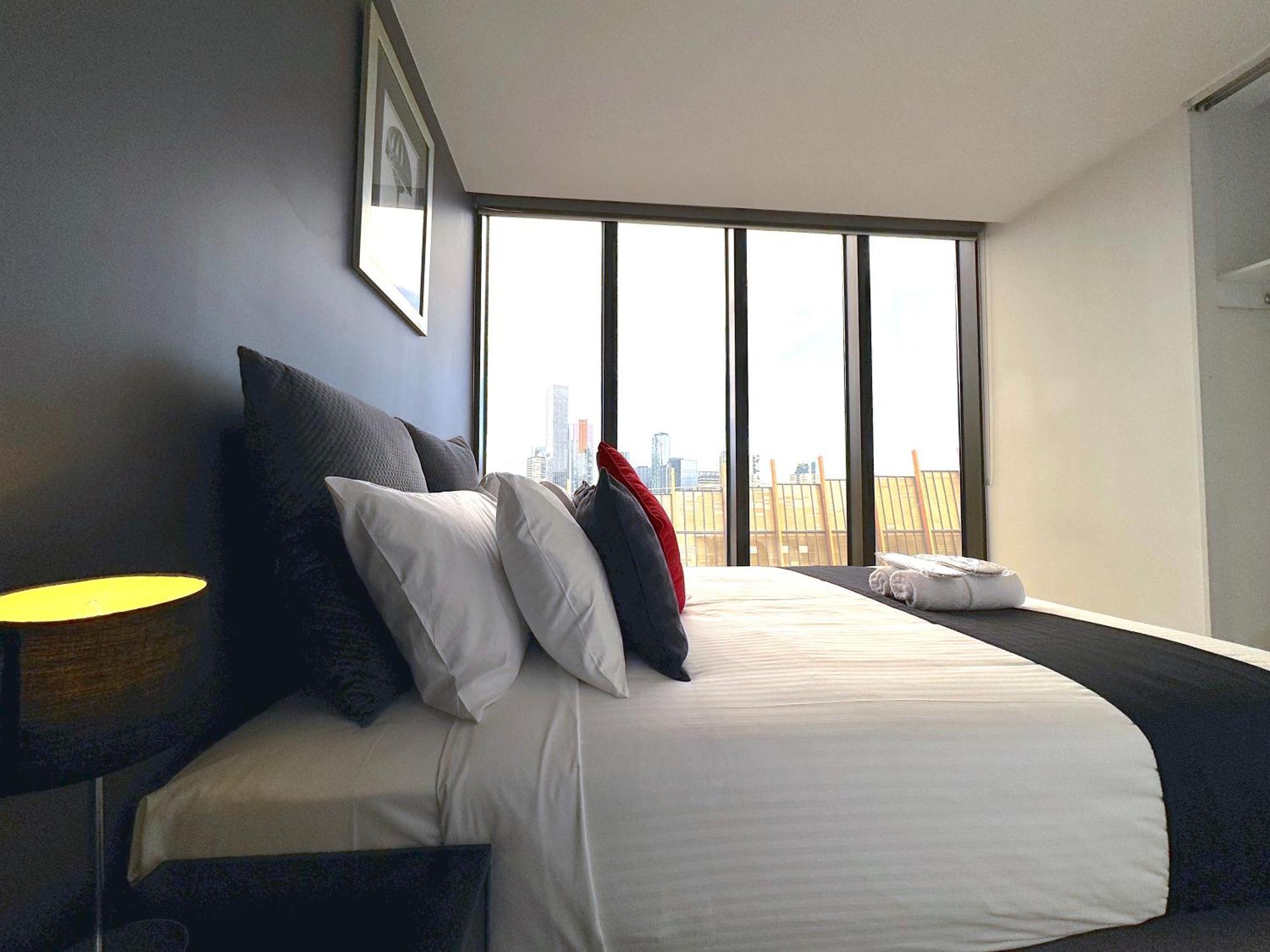 Aura On Flinders Serviced Apartments Melbourne Eksteriør billede