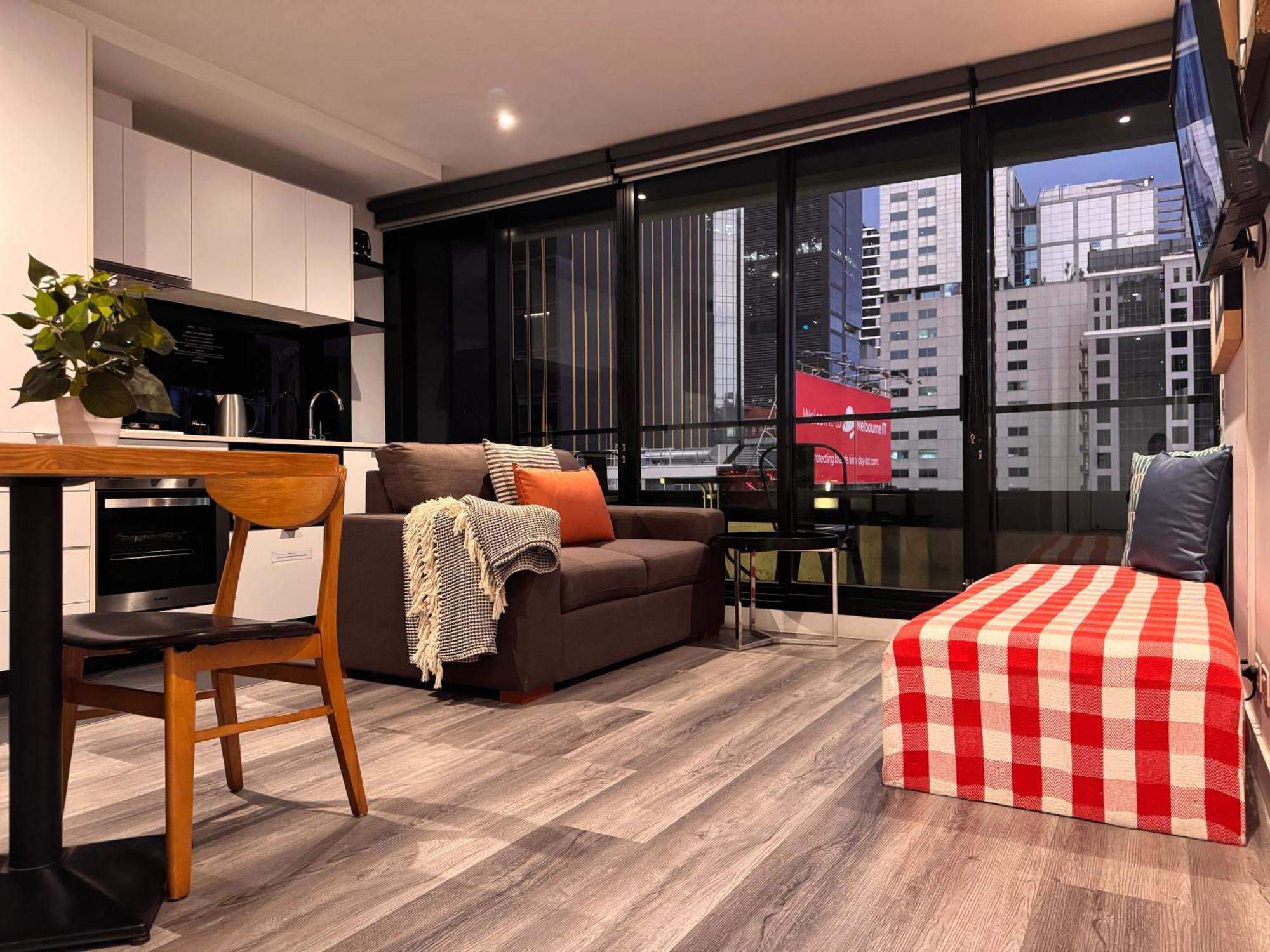 Aura On Flinders Serviced Apartments Melbourne Eksteriør billede