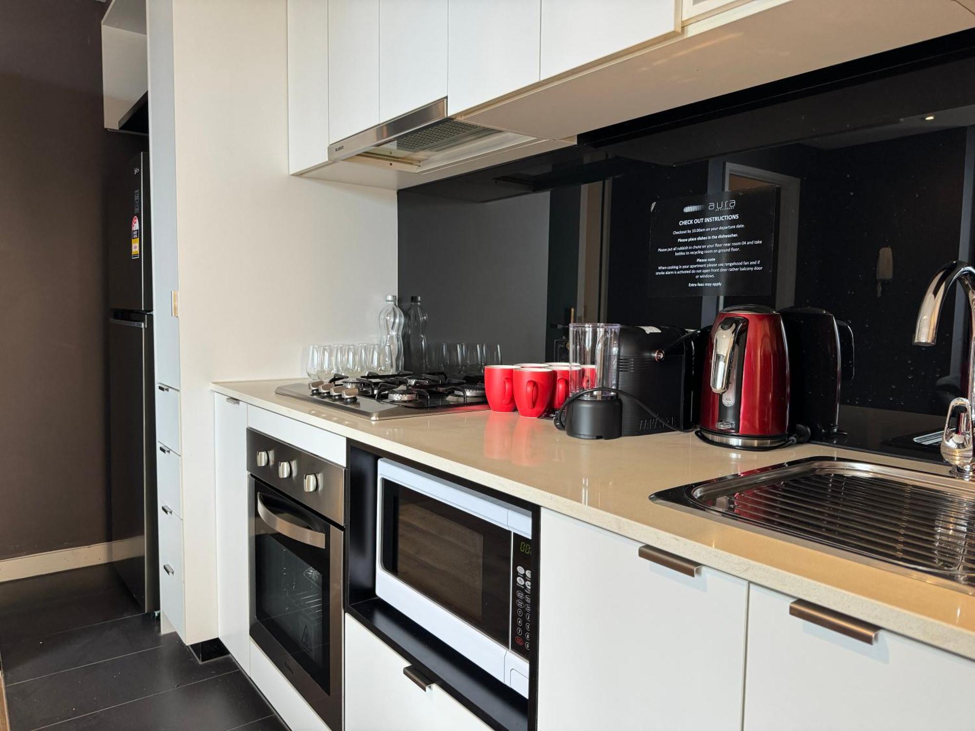 Aura On Flinders Serviced Apartments Melbourne Eksteriør billede